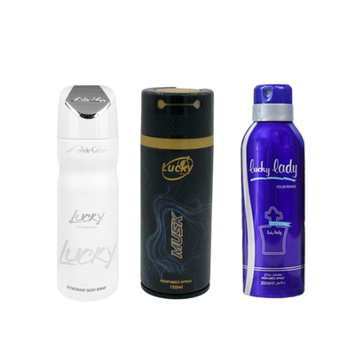 LUCKY BODY SPRAY 200ML ALL VARIENTS