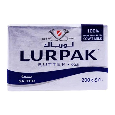 LURPAK BUTTER 200GM SALTED