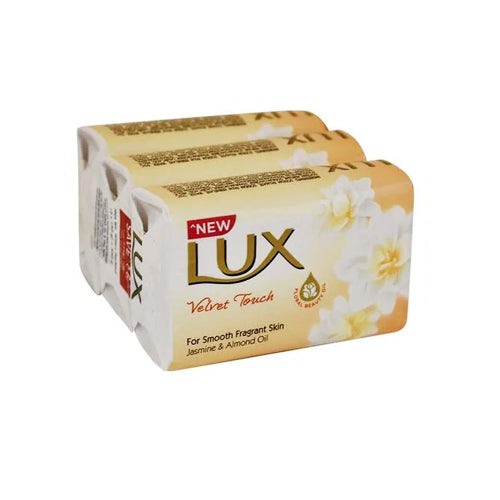 LUX SOAP 3PCS BUNDLE PACK 98GM WHITE