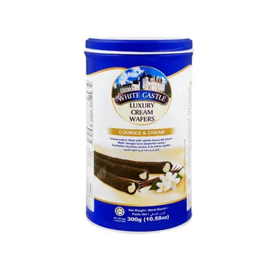 LUXURY WAFER ROLLS 100G COOKIES & CREAM