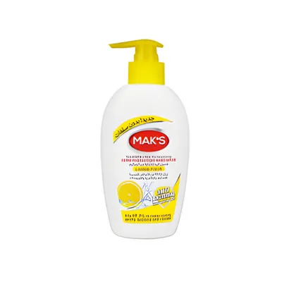 MAKS HAND WASH 600ML LEMON FRESH