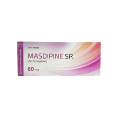 MASDIPINE TAB SR 60MG
