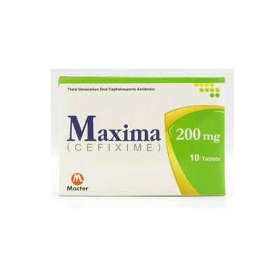 MAXIMA TAB 200MG