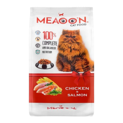 MEAOON CAT FOOD 400GM CHICKEN & SALMON