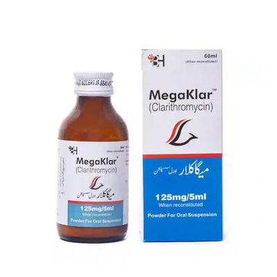 MEGAKLAR SYP 125MG