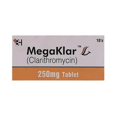 MEGAKLAR TAB 250MG