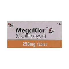 MEGAKLAR TAB 250MG