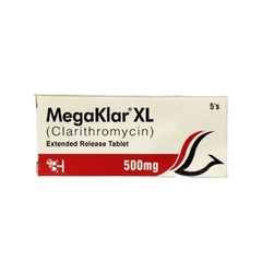 MEGAKLAR TAB XL 500MG