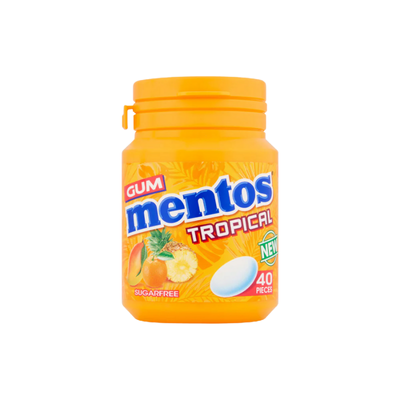 MENTOS GUM BOTTLE TROPICAL