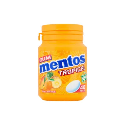 MENTOS GUM BOTTLE TROPICAL