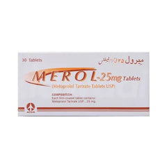 MEROL TAB 25MG