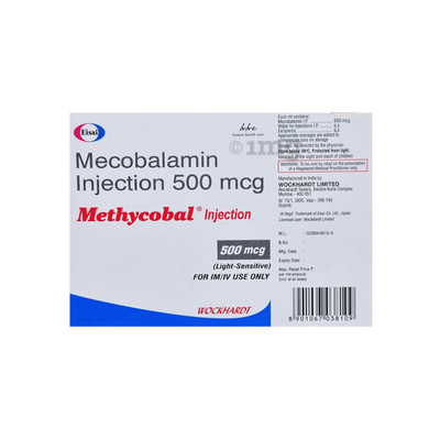 METHYCOBAL INJ 500MCG IM