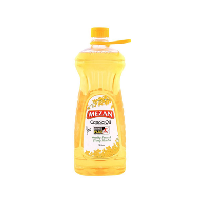 MEZAN CANOLA OIL 3LITRE BOTTLE