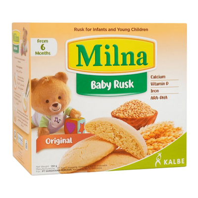 MILNA BABY RUSK ORIGNAL 130G