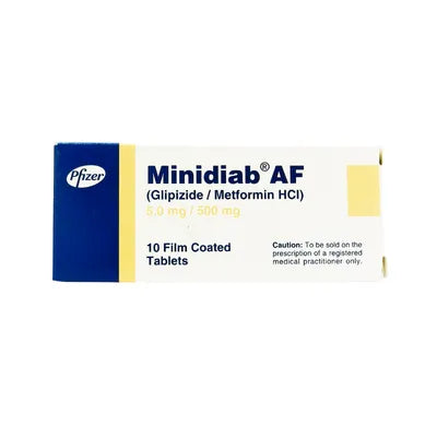 MINIDAB TAB AF 2.5/500MG