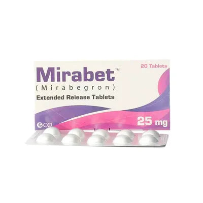 MIRABET TAB 25MG ****