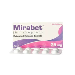 MIRABET TAB 25MG ****