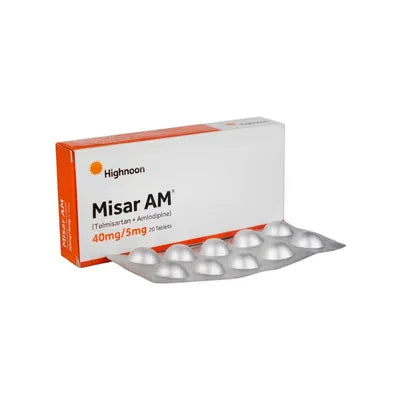 MISAR TAB AM 40/5MG 20S