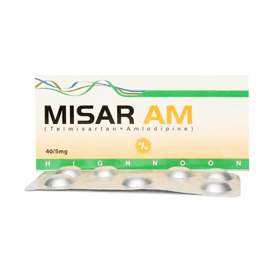 MISAR TAB AM 40/5MG 20S