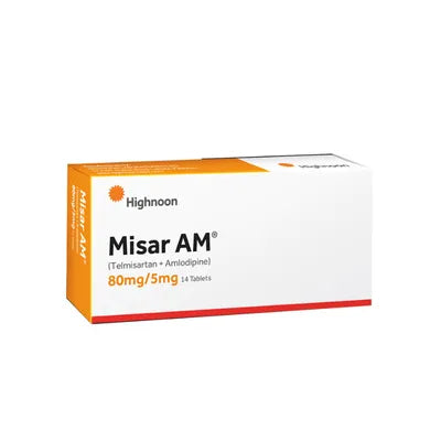 MISAR TAB AM 80/5MG 20S