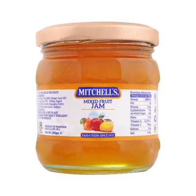 MITCHELLS JAM 200GM MIXED FRUIT