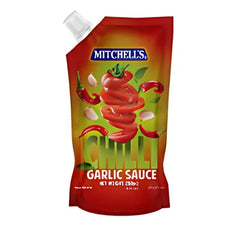 MITCHELLS SAUCE 250GM GARLIC