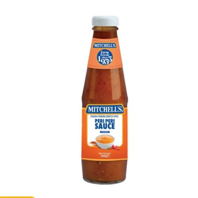 MITCHELLS SAUCE 260GM PERI PERI MEDIUM