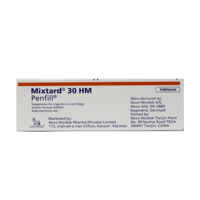 MIXTARD PEN 30 REFILL  (FREDGE ITEM)  1  ****