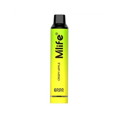 MLIFE DISPISABLE VAPE 10ML CRISPY APPLE