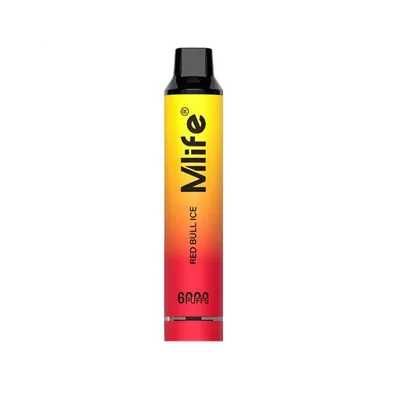MLIFE DISPISABLE VAPE 10ML RED BULL ICE