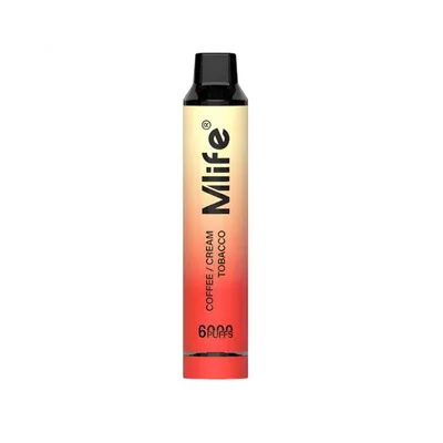 MLIFE DISPISABLE VAPE 8ML COFFEE TOBACCO