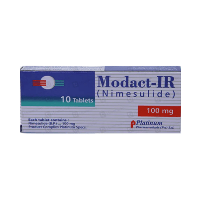 MODACT IR TAB 100MG