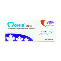 MONIS TAB 20MG 100S