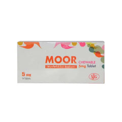 MOOR TAB 5MG CHEWABLE