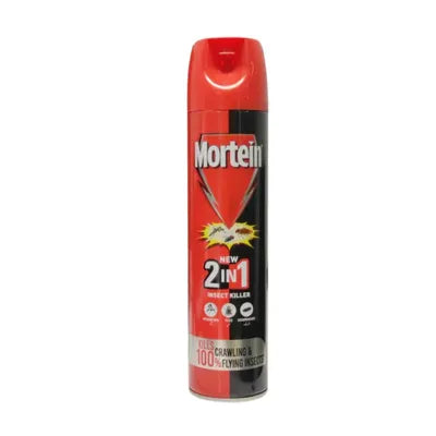 MORTEIN SPRAY 300ML 2IN1 CIK&FIK