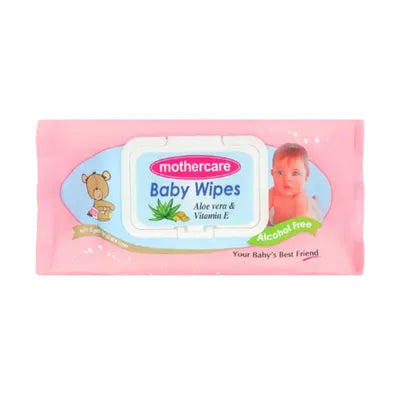 MOTHER CARE BABY WIPES 70PCS PINK