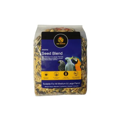 MS BIRDS EXOTIC SEED BLEND 850GM