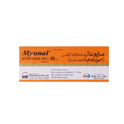 MYONAL TAB 50MG