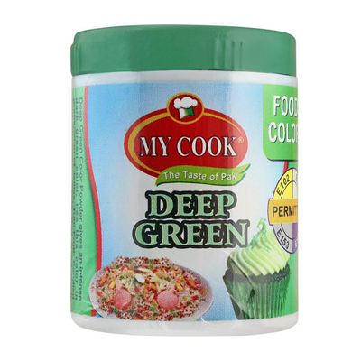 MY COOK GREEN COLOR 25GM