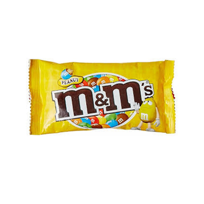 M&MS PEANUT 45GM POUCH