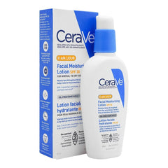 Cerave Advanced Hydrating Facial Moisturizing Lotion AM with Broad Spectrum SPF 30 Sun Protection, 89ml