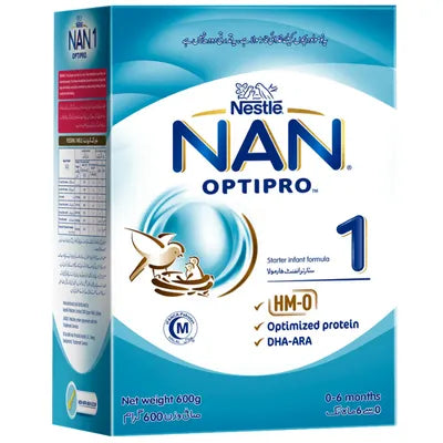 NAN 1 OPTIPRO 600GM