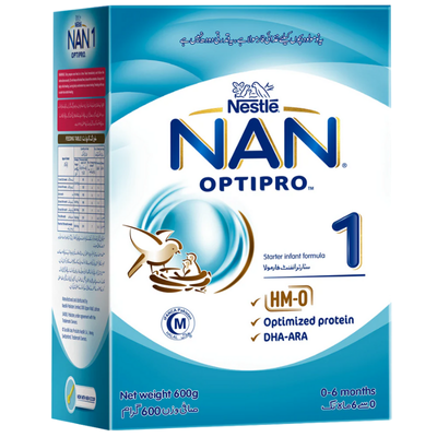 NAN 1 OPTIPRO 600GM