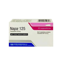 NAPA SUPPOSTRIES 125MG