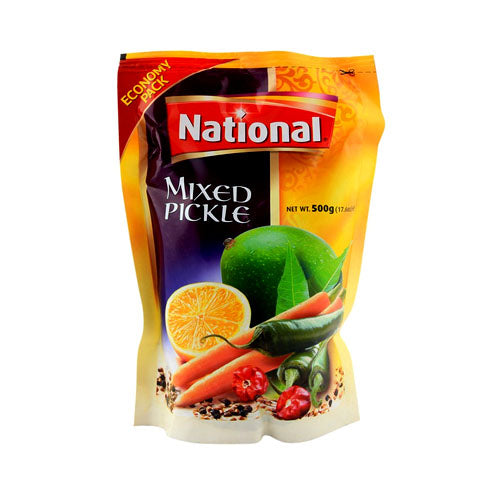 NATIONAL PICKLE 500GM MIXED POUCH