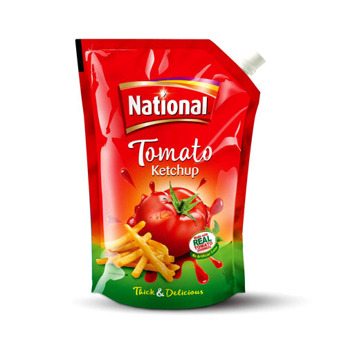 NATIONAL TOMATO KETCHUP 800GM POUCH