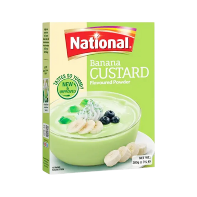 NATIONAL CUSTARD 120GM BANANA