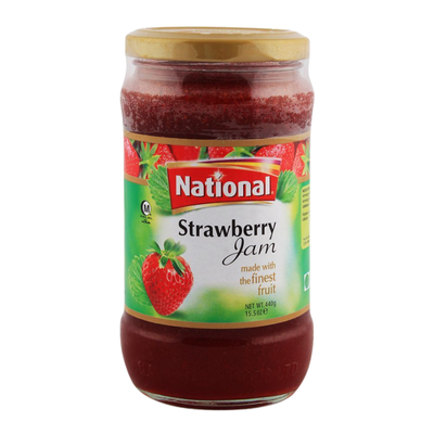 NATIONAL JAM 440GM STRAWBERRY