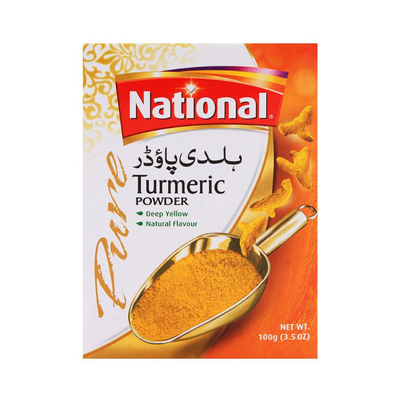 NATIONAL POWDER 100GM TURMERIC