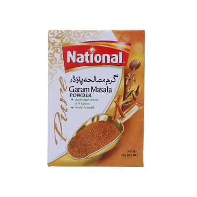 NATIONAL POWDER 25GM GARAM MASALA